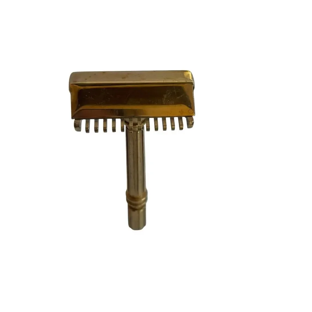 Vintage GEM Micromatic Single Edge Safety Razor w/ Original Hard Case & Blades